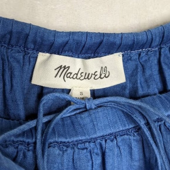 NWT Madewell Chambray Off Shoulder Top Bellamy - Picture 8 of 8